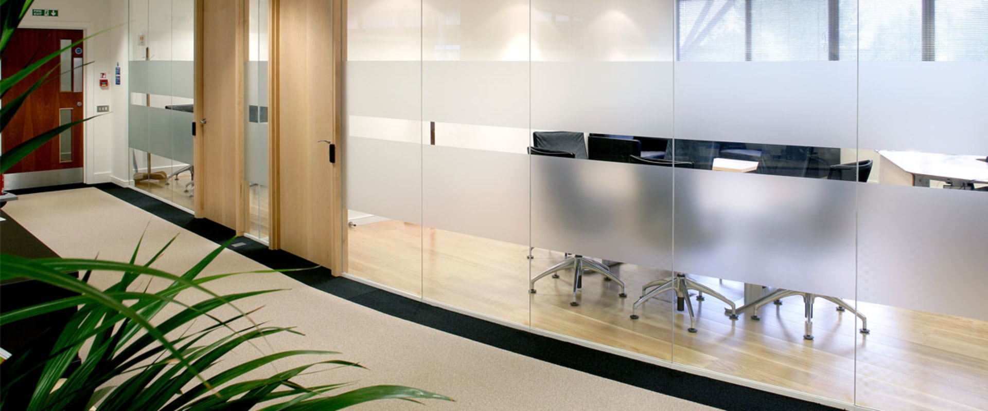 How do you partition a office wall?
